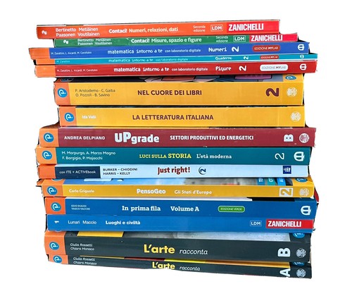 Libri scolastici seconda - scolastici, medie