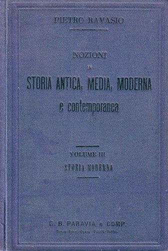 Storia moderna volume - moderna,