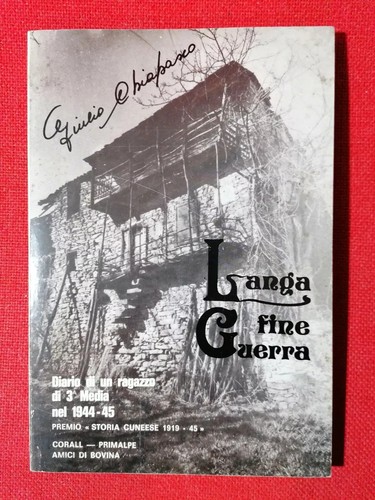 Langa fine guerra - -, libro