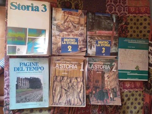 Lotto 7libri storia usati - lotto,