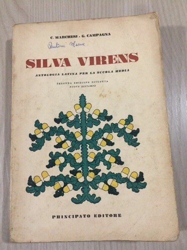 Libro silva virens - virens, antologia