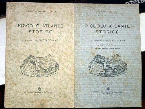 Libro piccolo atlante storico - atlante,