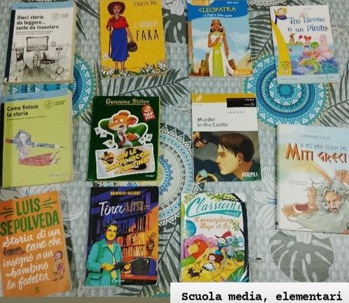 Lotto libri scolastici
